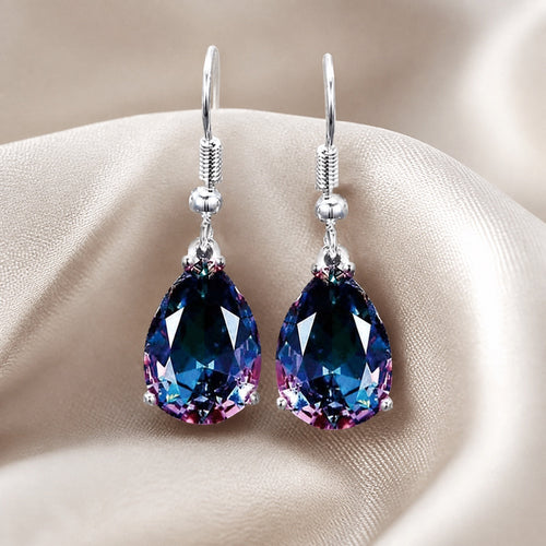 Naušnice Sapphire Rainbow